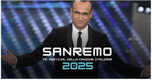 Carlo conti festival 2025