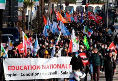 Education nationale manifs