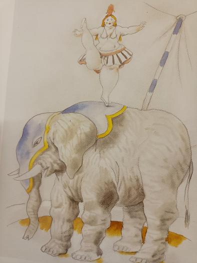 Elephant botero