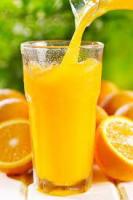 Grand verre jus orange
