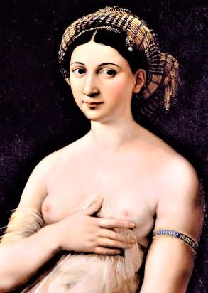 La fornarina raffaello sanzio