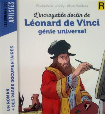 Leonard de vinci livre jeunesse