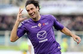 Luca toni sur le terrain