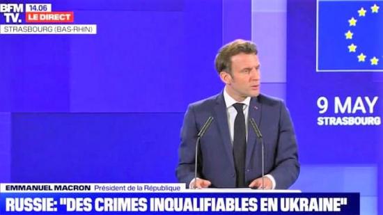 Macron journee europeenne 2022 discours