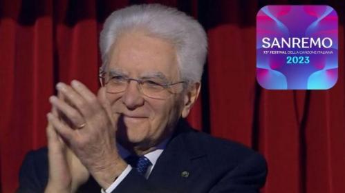 Mattarella a sanremo