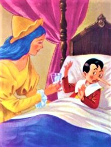 Medicament amer scene pinocchio