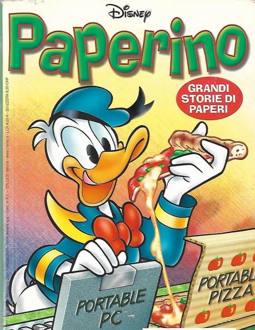 Paperino e la pizza