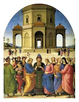 Perugino lo sposalizio