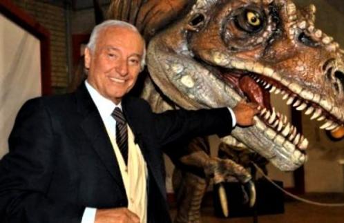 Piero angela et le dinosaure