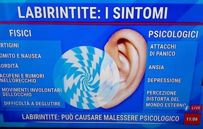 Sintomi labirintite