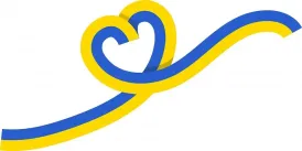 Ukraine coeur ruban