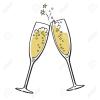 Verres champagne